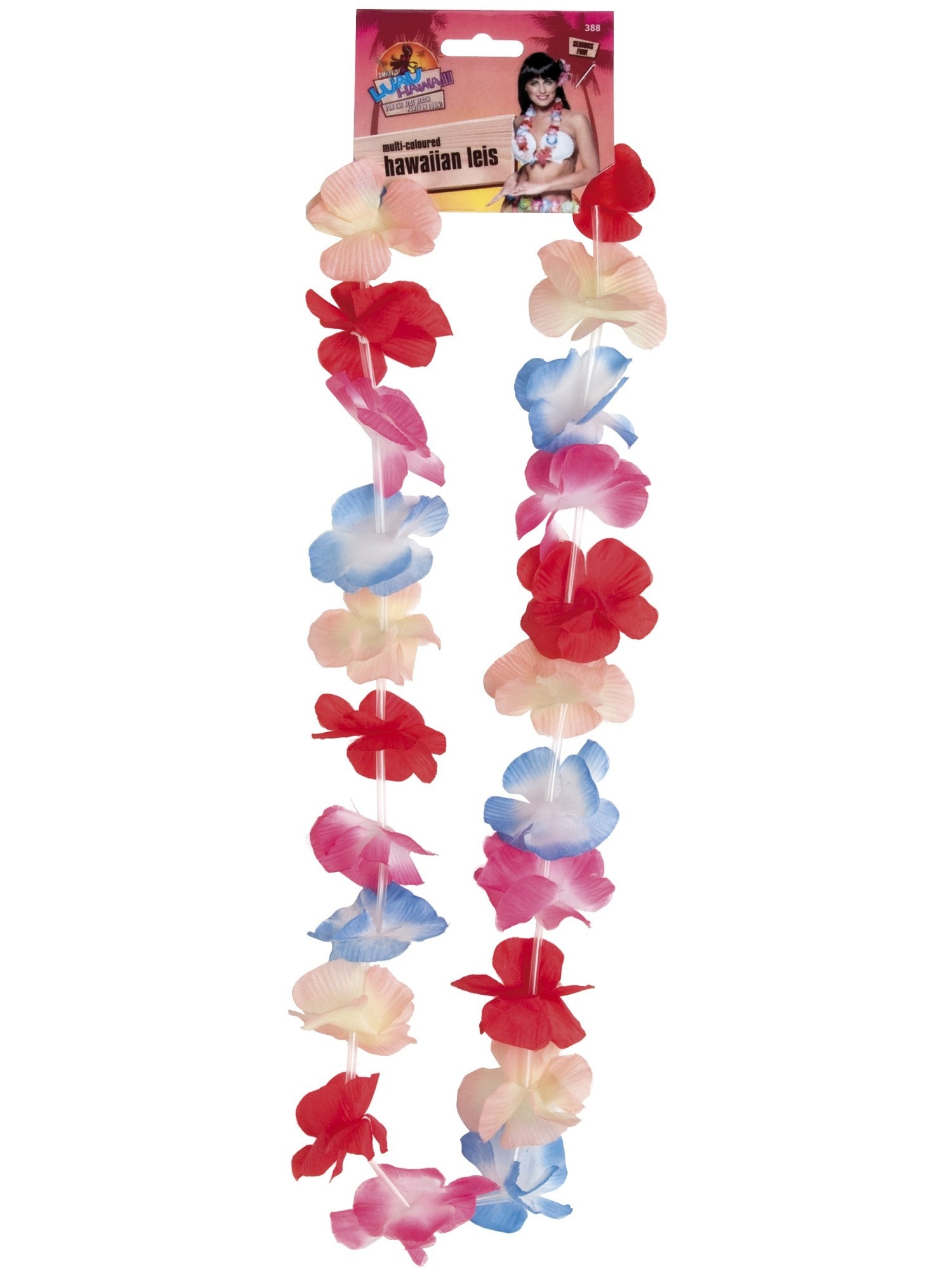 smiffys-fever-hawaii-kette-blumenlei-bunt-einheitsgr-e image 2
