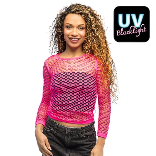 boland-neon-uv-fischnetz-shirt-schwarzlicht-netzshirt image 7