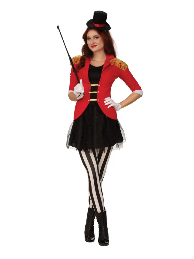 rubie-s-deluxe-ringmaster-damen-kost-m-gr-e-m-zirkus image 1
