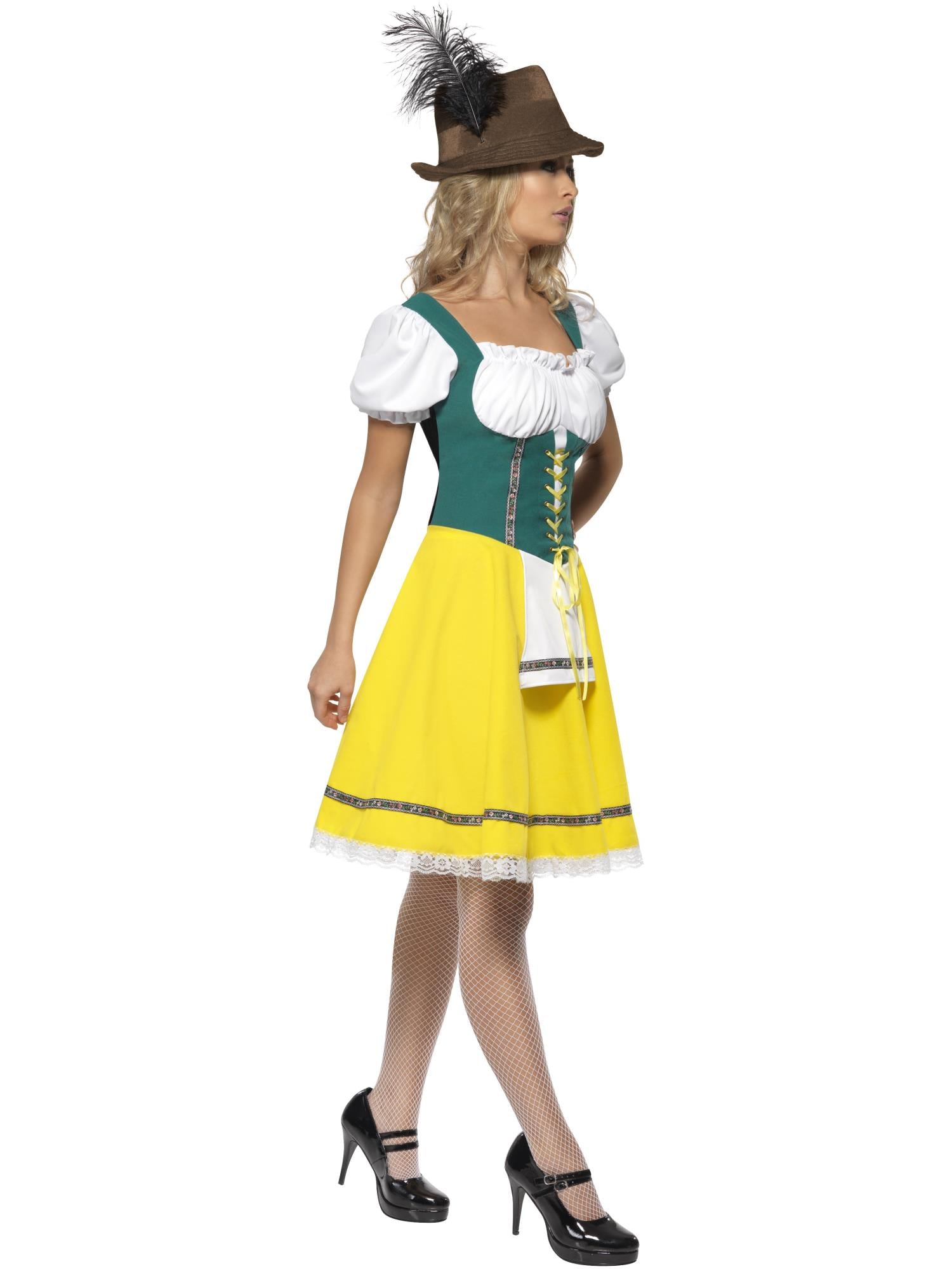 smiffys-fever-beer-fest-kost-m-dirndl-gelb-damen-gr-m image 3