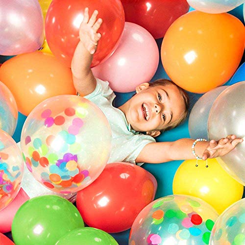 boland-31050-konfetti-luftballons-5-st-ck-transparent-30-cm image 4