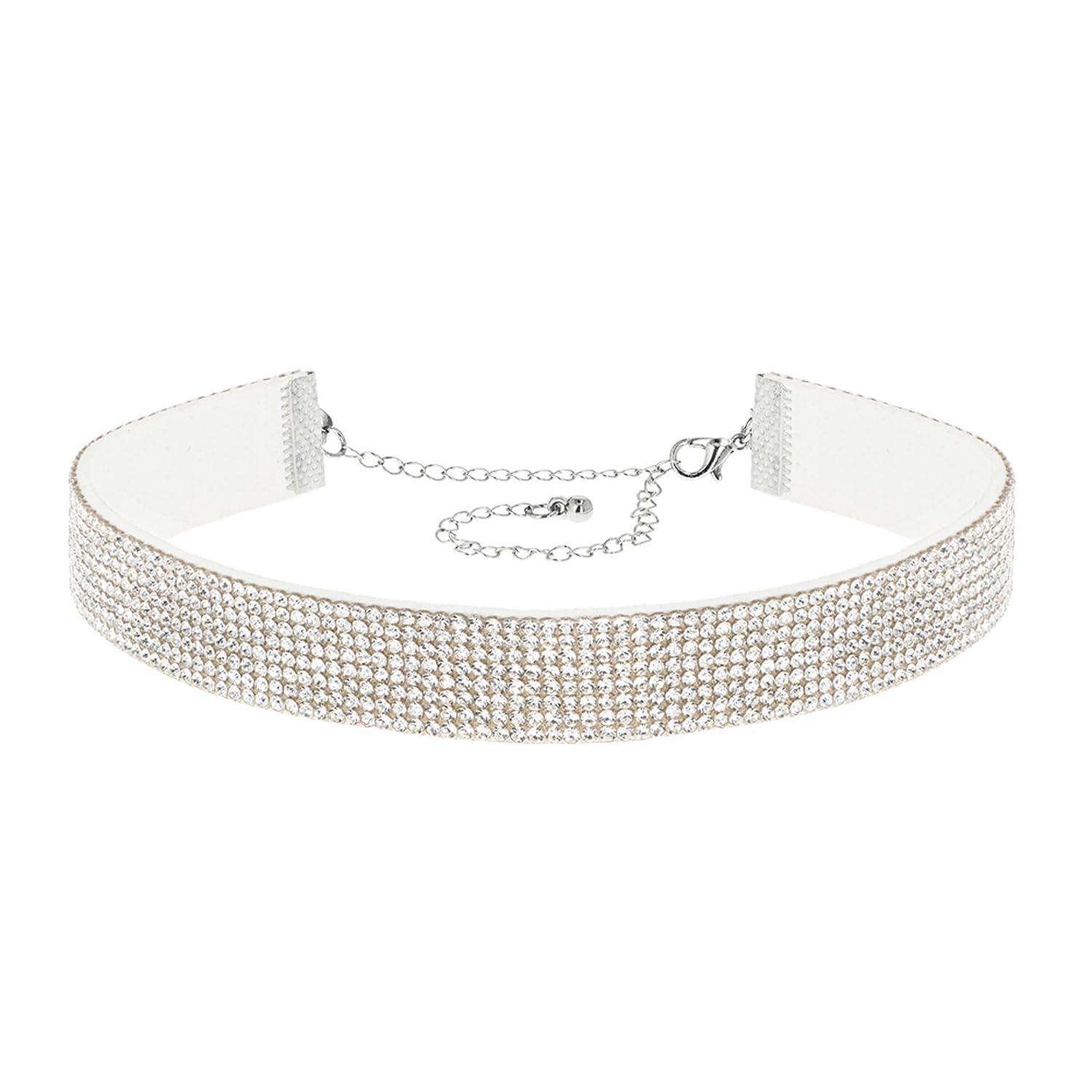 boland-accessories-crystal-choker-halskette-rot-glitzersteine image 4