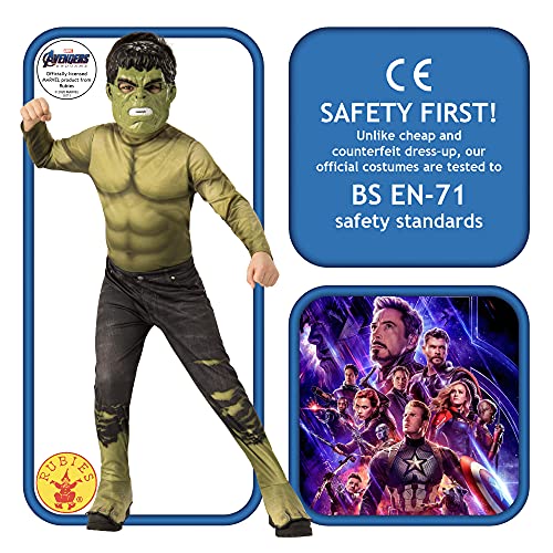 rubie-s-deluxe-hulk-kinderkost-m-endgame-gr-s-muskel image 8