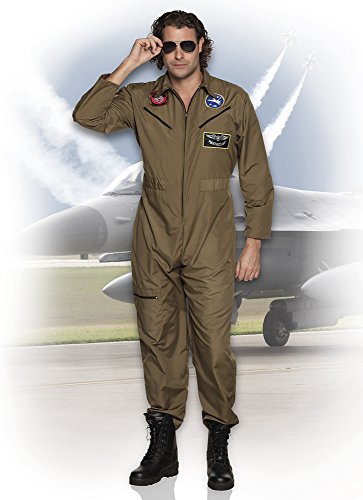 boland-costumes-jet-pilot-overall-herren-58-60-mit-rei-verschluss image 7