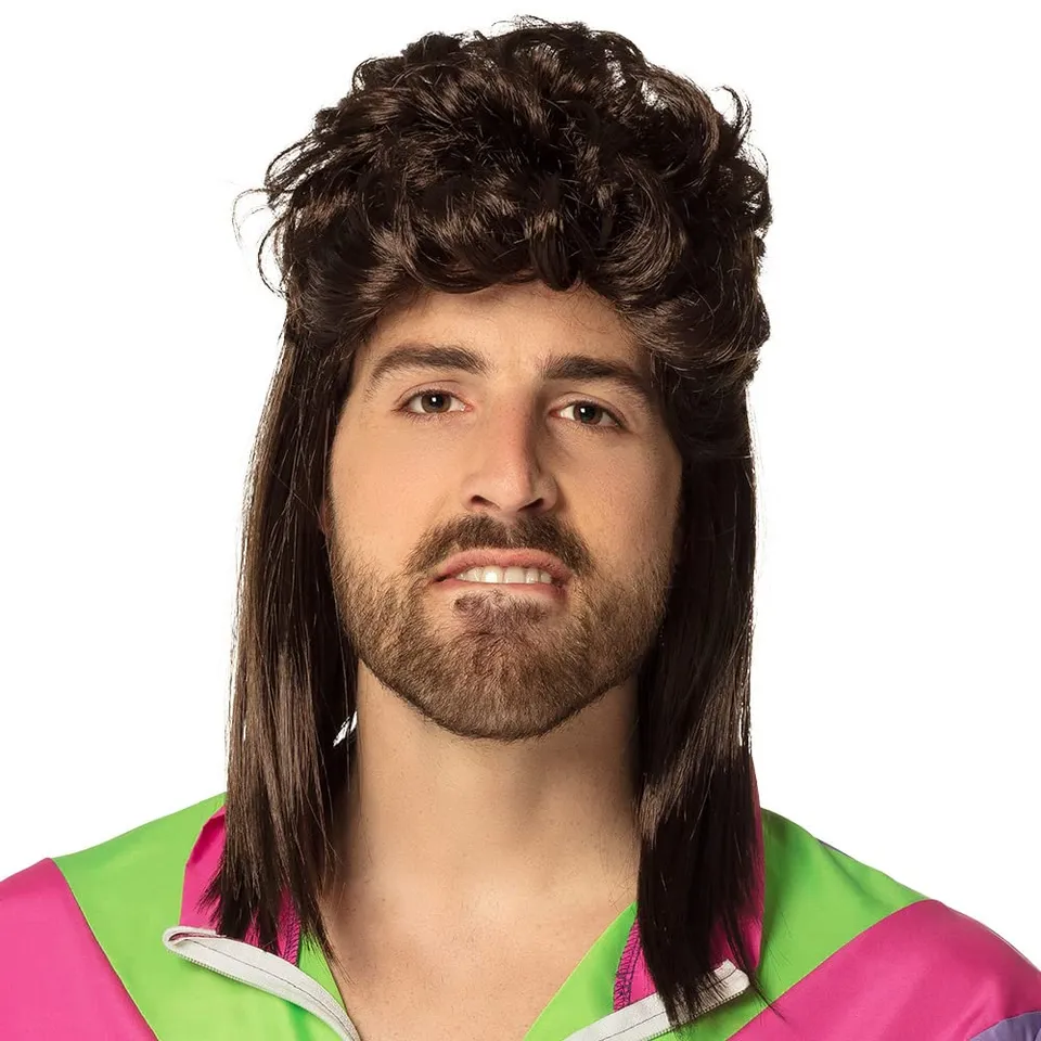 boland-wigs-proll-larry-vokuhila-per-cke-braun image 1