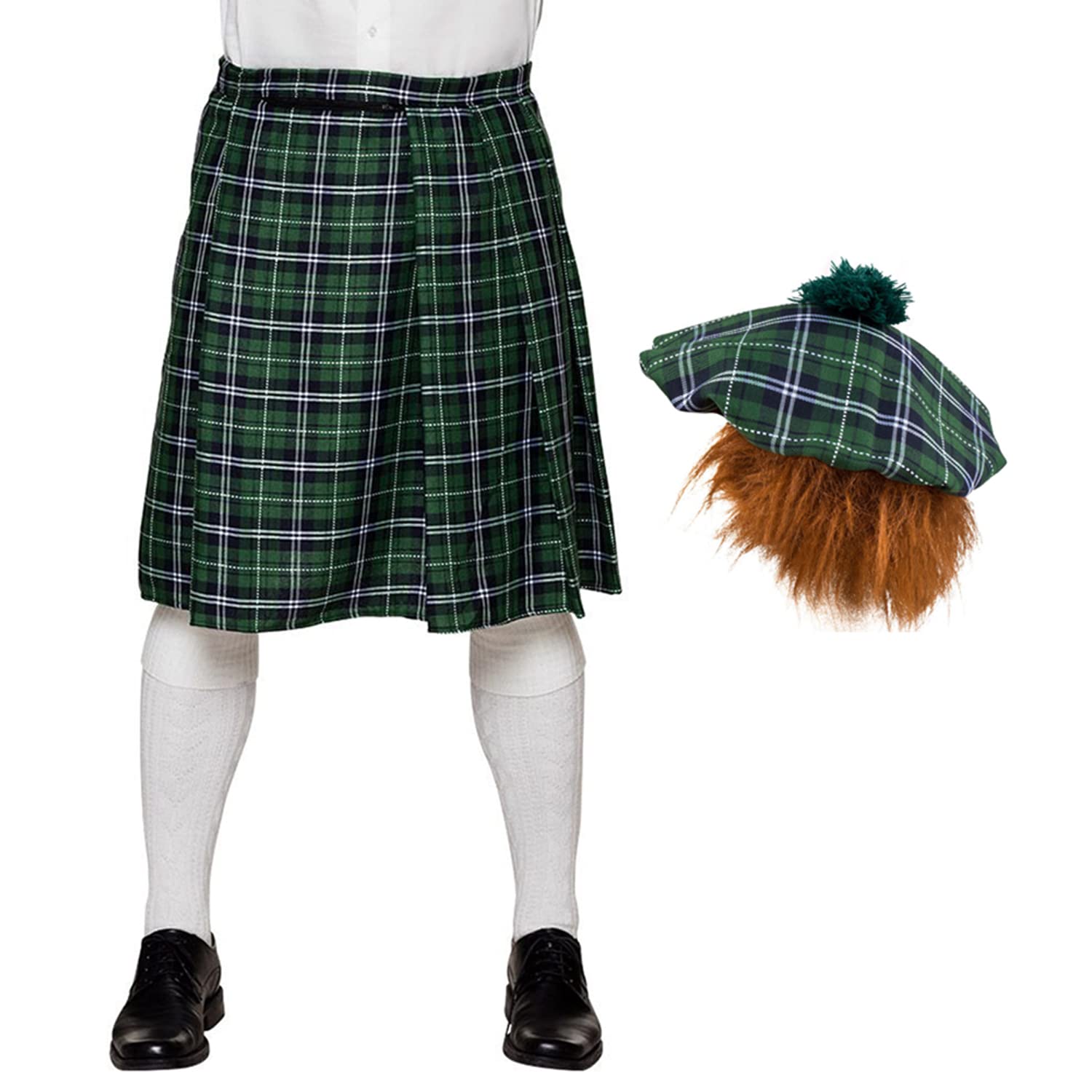 boland-schotten-set-herren-kost-m-kilt-barrett-gr-n-kariert image 3