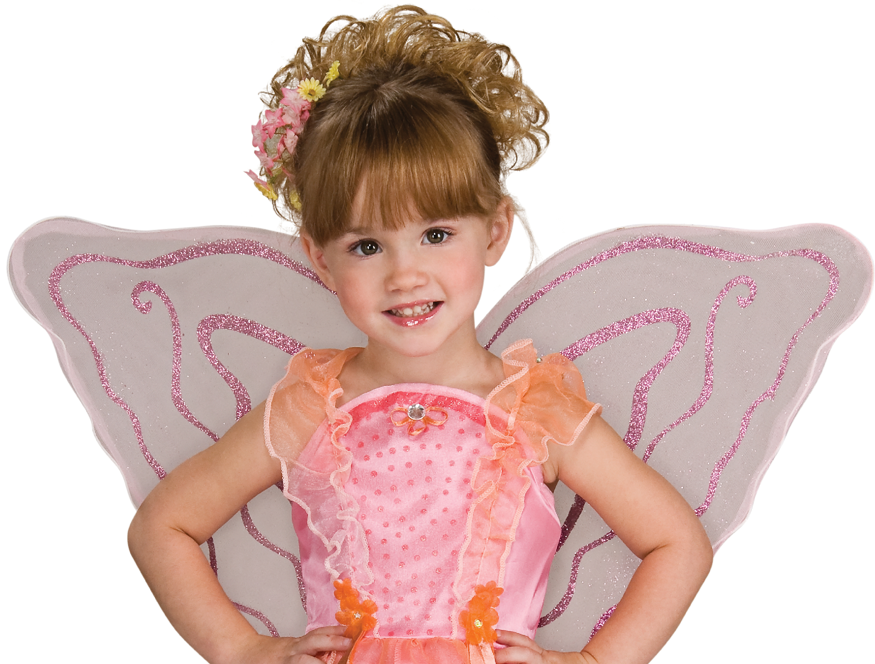 rubies-fee-kost-m-rosa-kinder-kleid-mit-fl-geln image 3