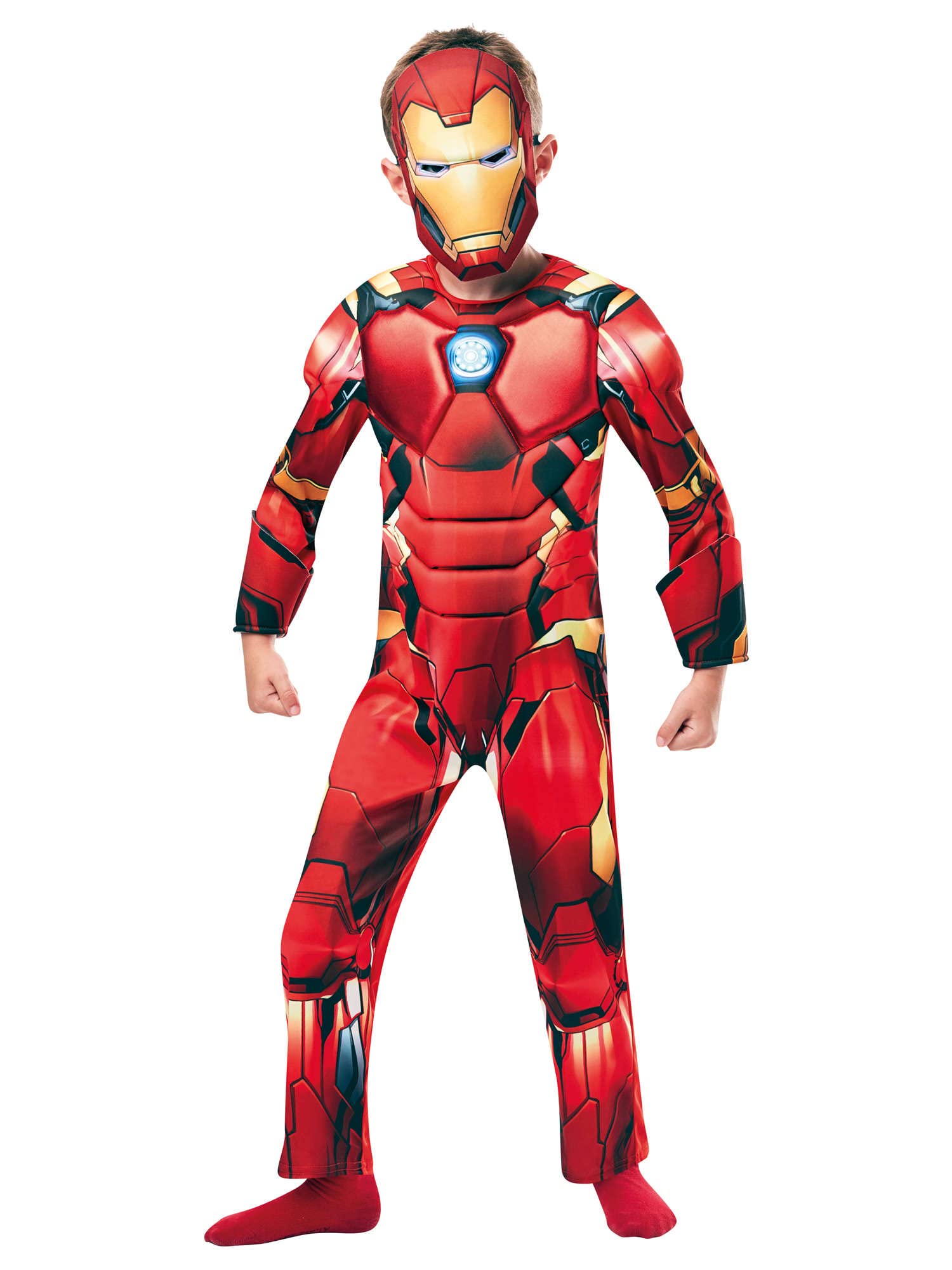 rubie-s-deluxe-iron-man-kinderkost-m-9-10-jahre-luxus-marvel image 2