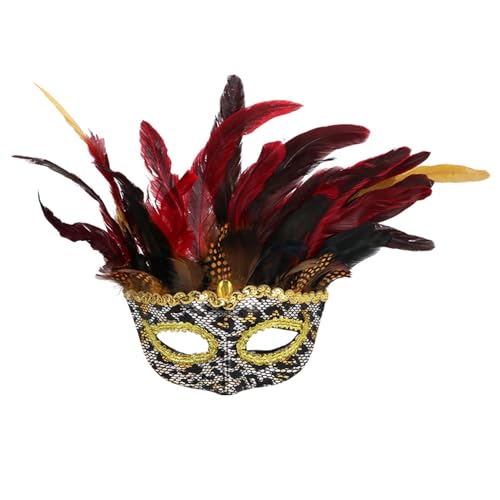 boland-voodoo-marasa-augenmaske-braun-federn image 5