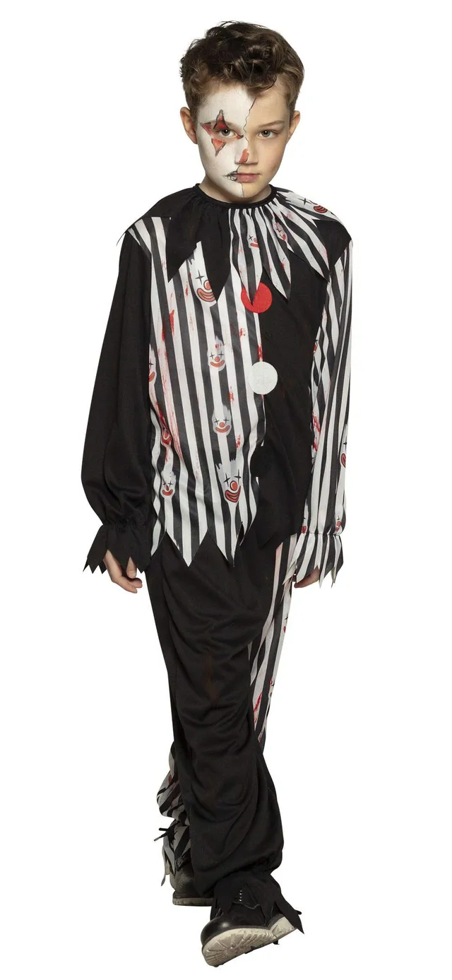 boland-blutiger-clown-kost-m-kinder-7-9-jahre-horror image 1