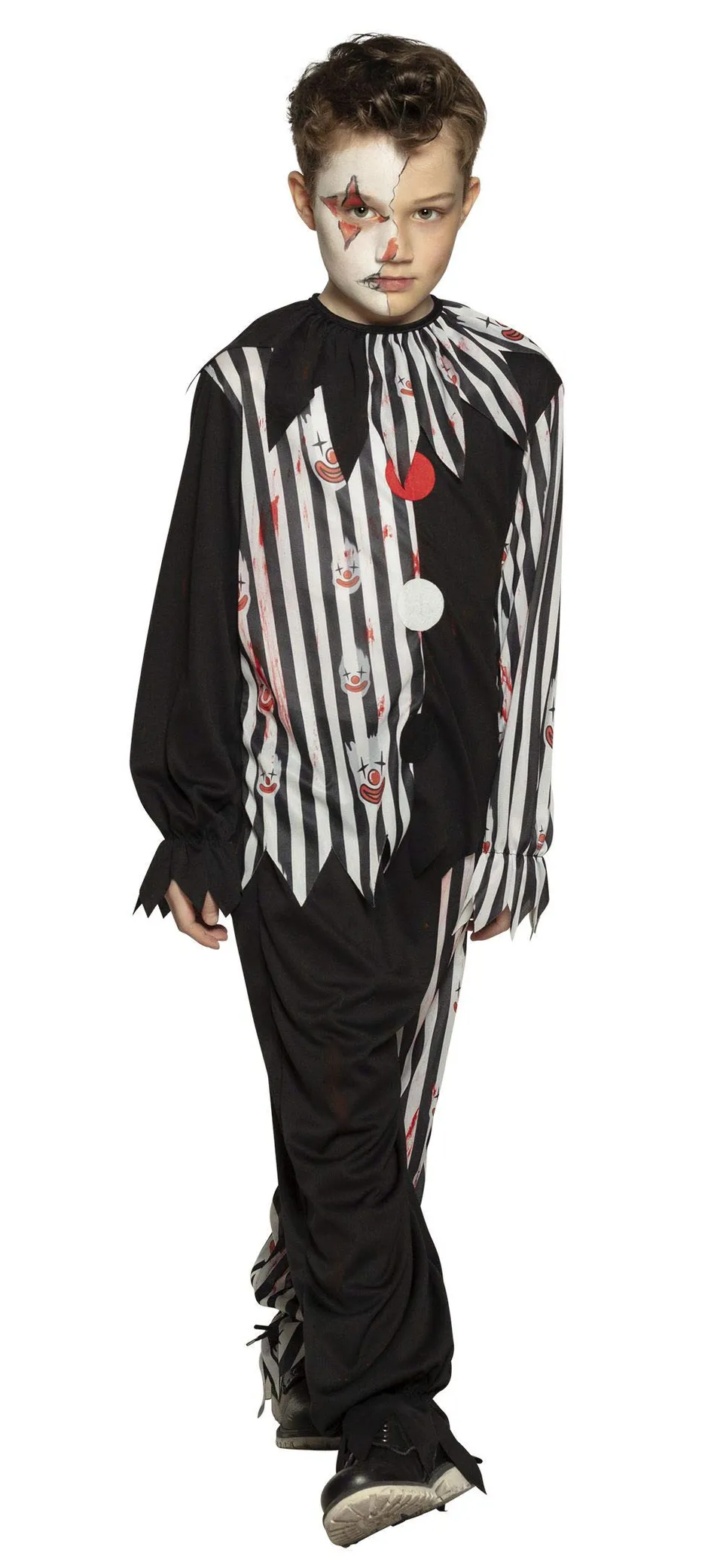 boland-blutiger-clown-kost-m-kinder-7-9-jahre-horror image 1