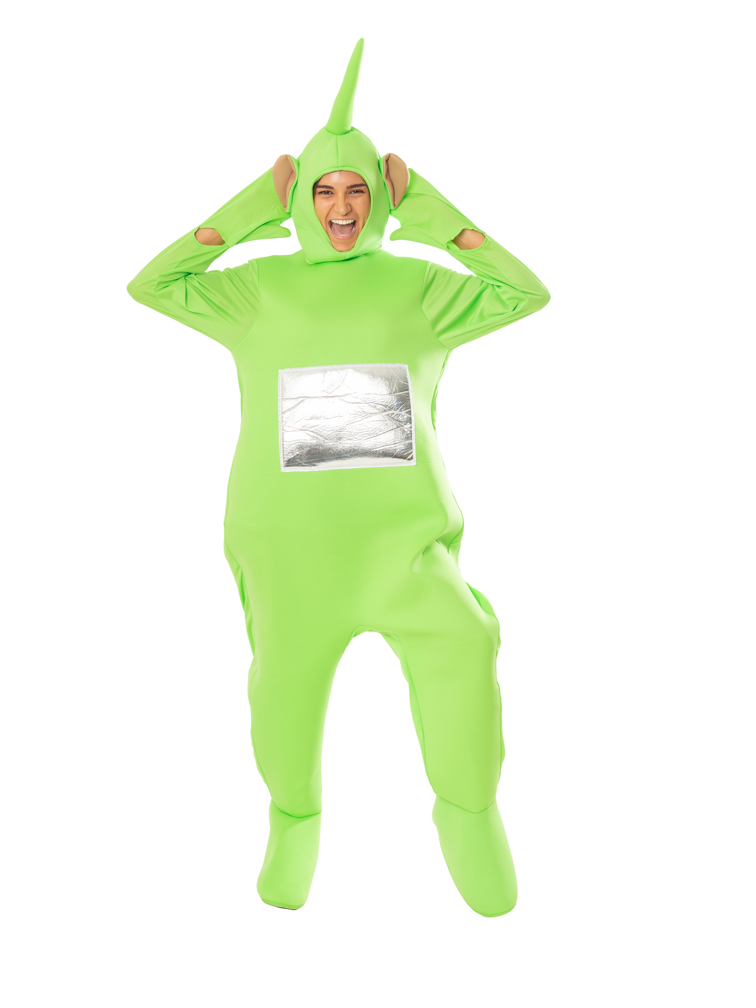 rubies-teletubbies-dipsy-kost-m-gr-n-gepolstert-erwachsene image 1