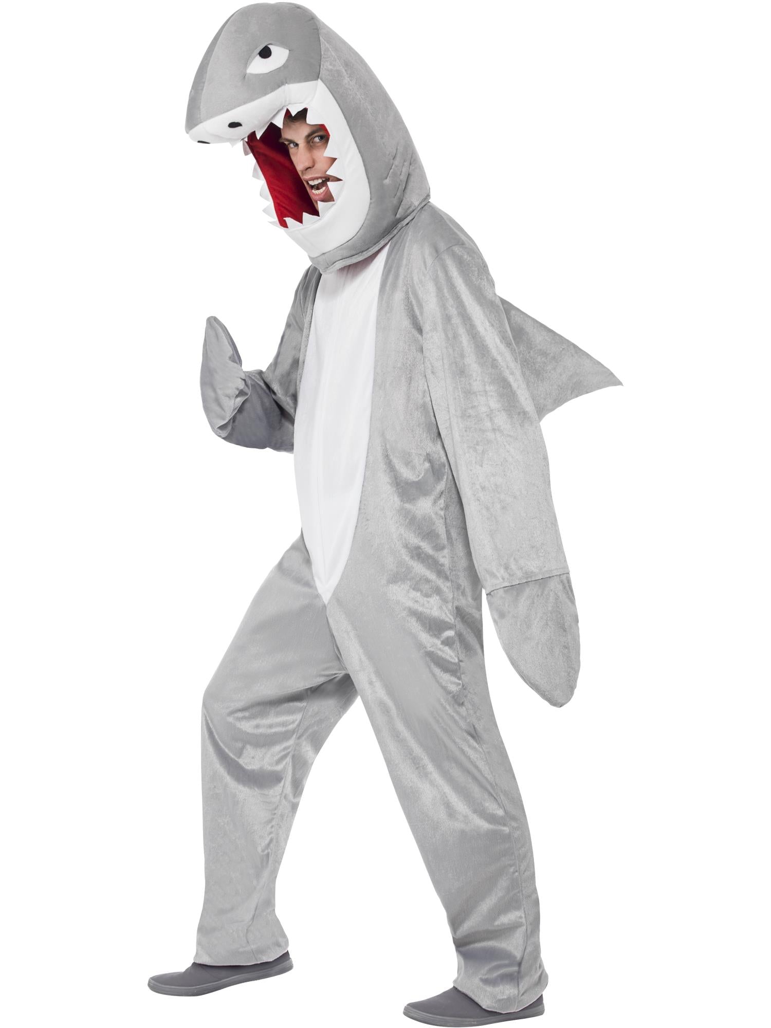 smiffys-fever-shark-kost-m-grau-herren image 1