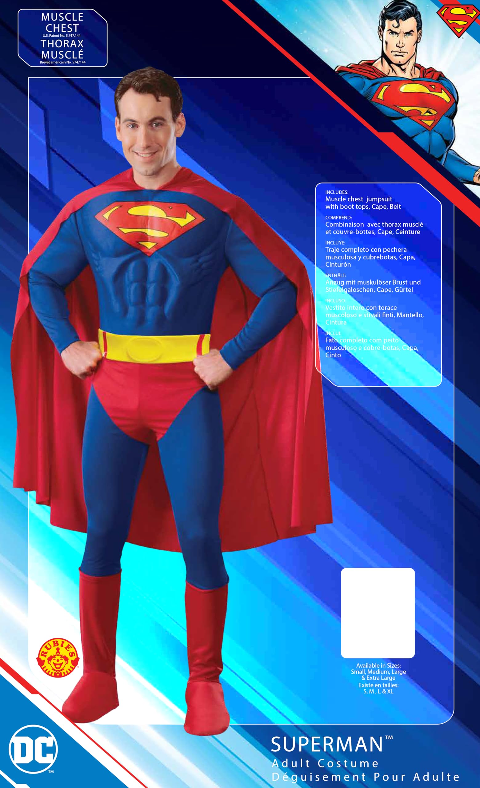 rubie-s-deluxe-superman-muscle-chest-kost-m-erwachsene-mit-muskeln image 3