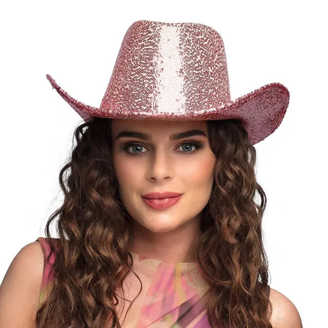 boland-rodeo-party-cowboyhut-mit-pailletten-glitzer image 1