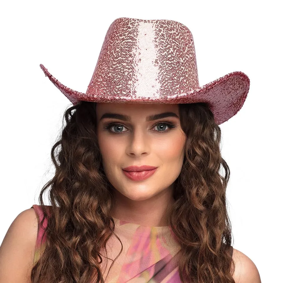 boland-rodeo-party-cowboyhut-mit-pailletten-glitzer image 1