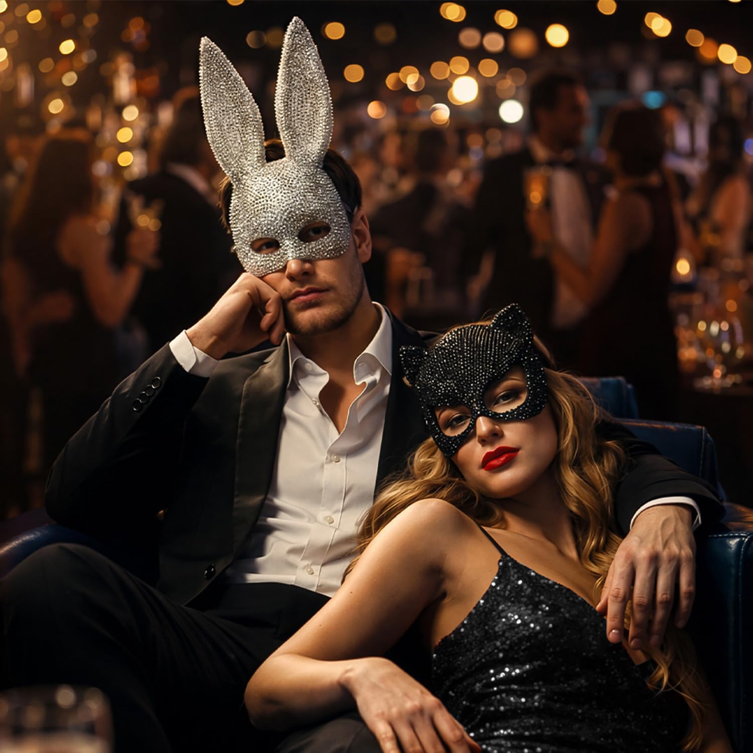 boland-00231-bunny-diamant-hasenmaske-strass-schwarz image 5