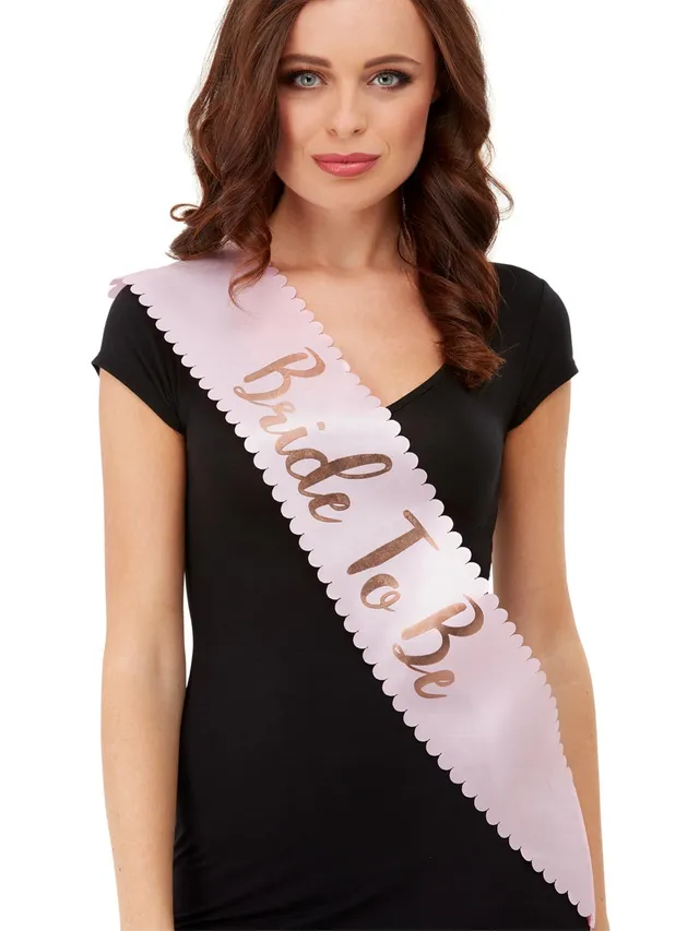 smiffys-bride-to-be-sch-rpe-pink-ros-gold image 1