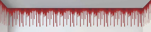 rubies-blut-wandsticker-riesig-halloween-deko-wand image 1