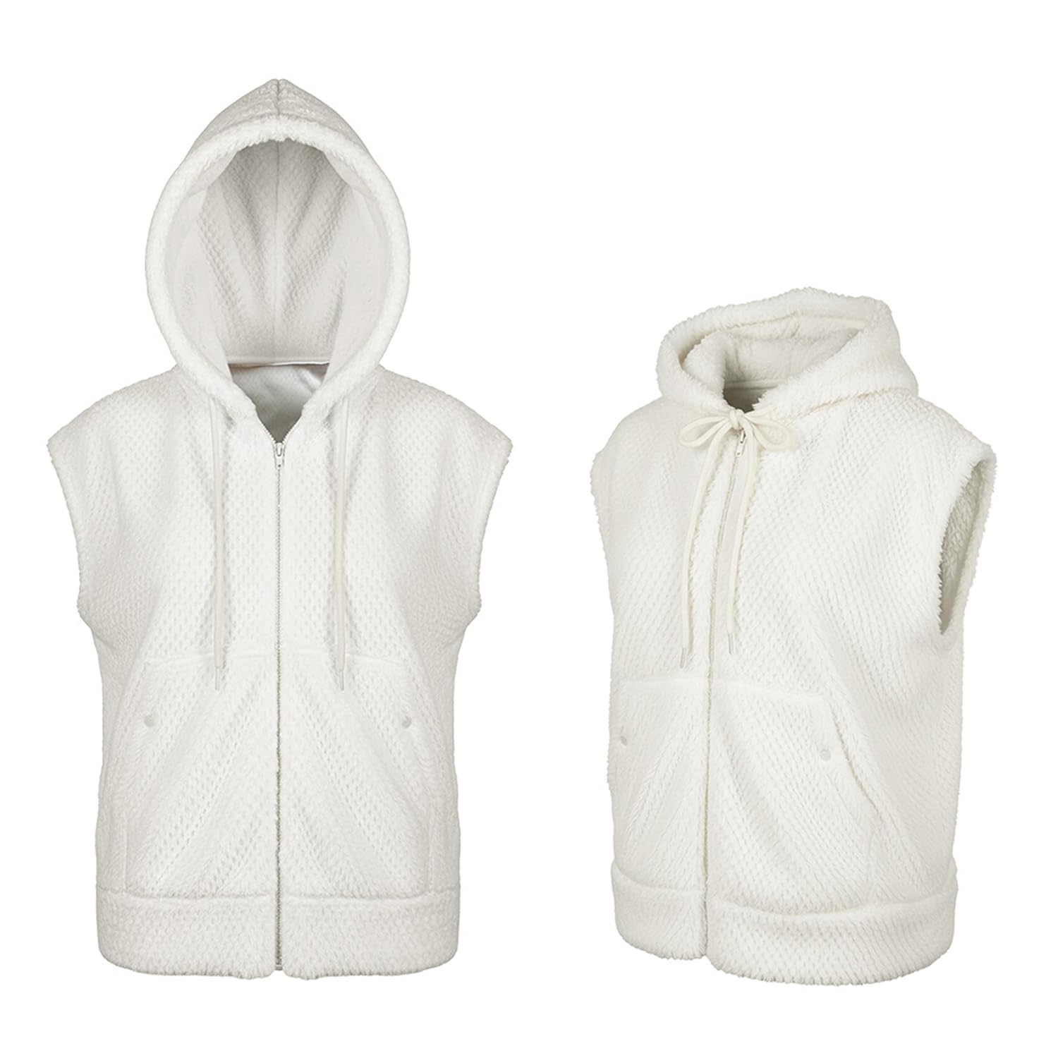 boland-weste-fluffy-wei-l-xl-kunstfell-felljacke-kost-m image 5