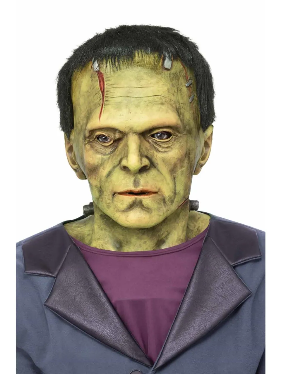 smiffys-makeup-fx-frankenstein-latexmaske-universal-monsters-gr-n image 1