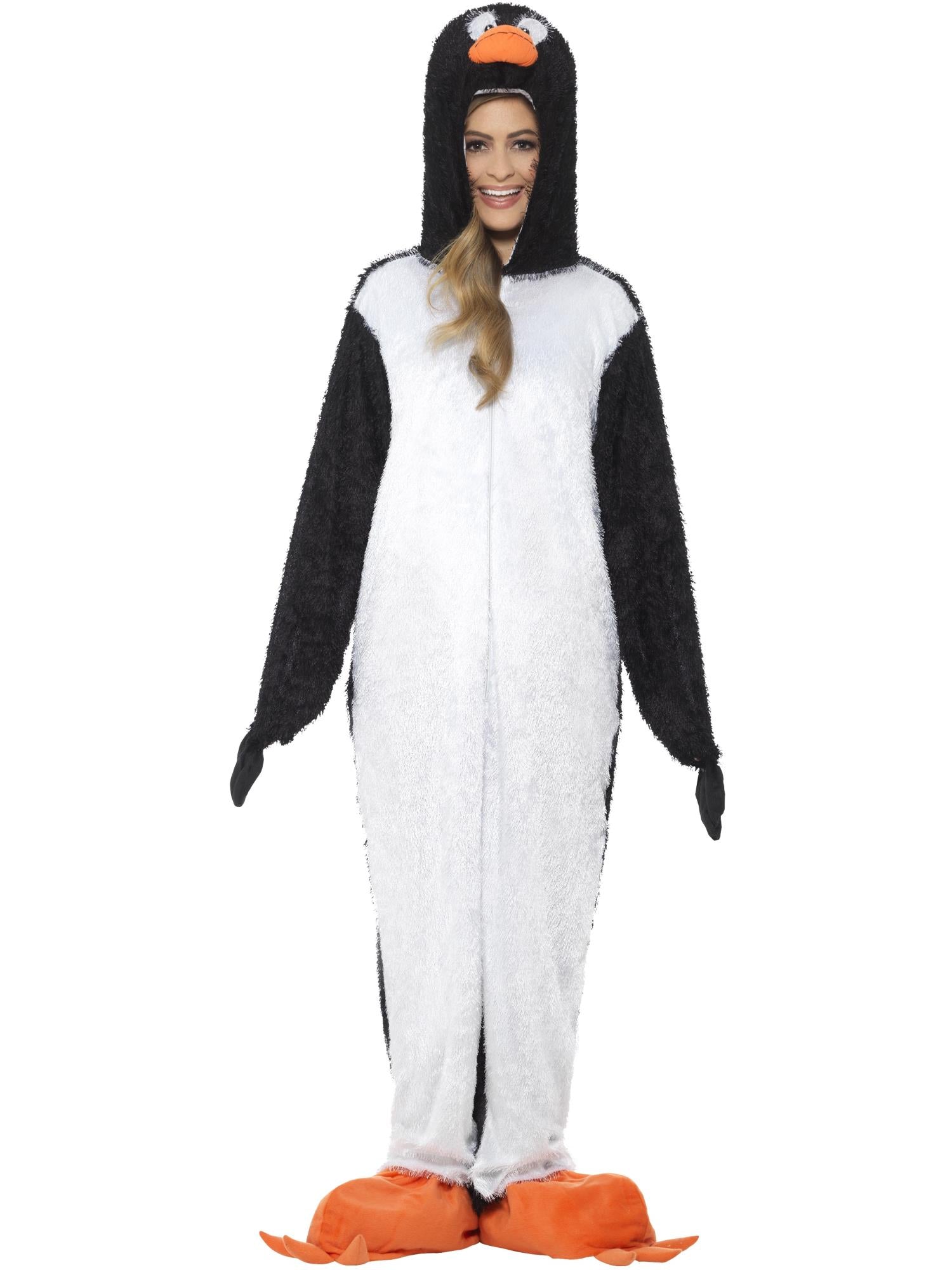 smiffys-fever-penguin-kost-m-schwarz-wei-overall-gr-l image 6