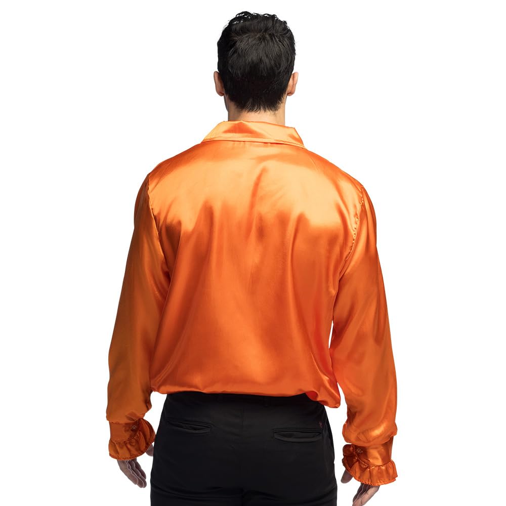 boland-disco-hemd-orange-herren-50-52-r-schen-shirt image 3