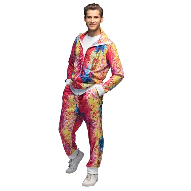boland-trainingsanzug-herren-disco-80er-kost-m-gr-e-s-retro image 1