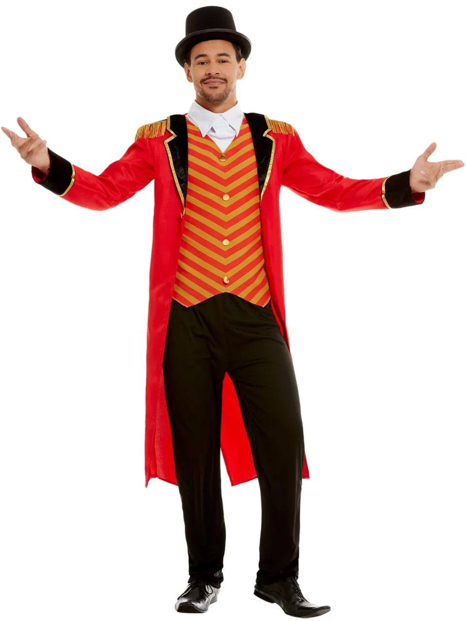 smiffys-fever-51016-ringmaster-kost-m-herren-rot-l image 1