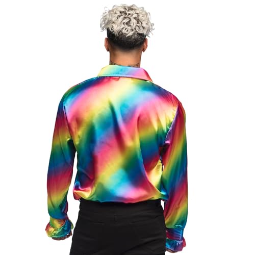 boland-disco-hemd-r-schen-regenbogen-m-herren-party image 7