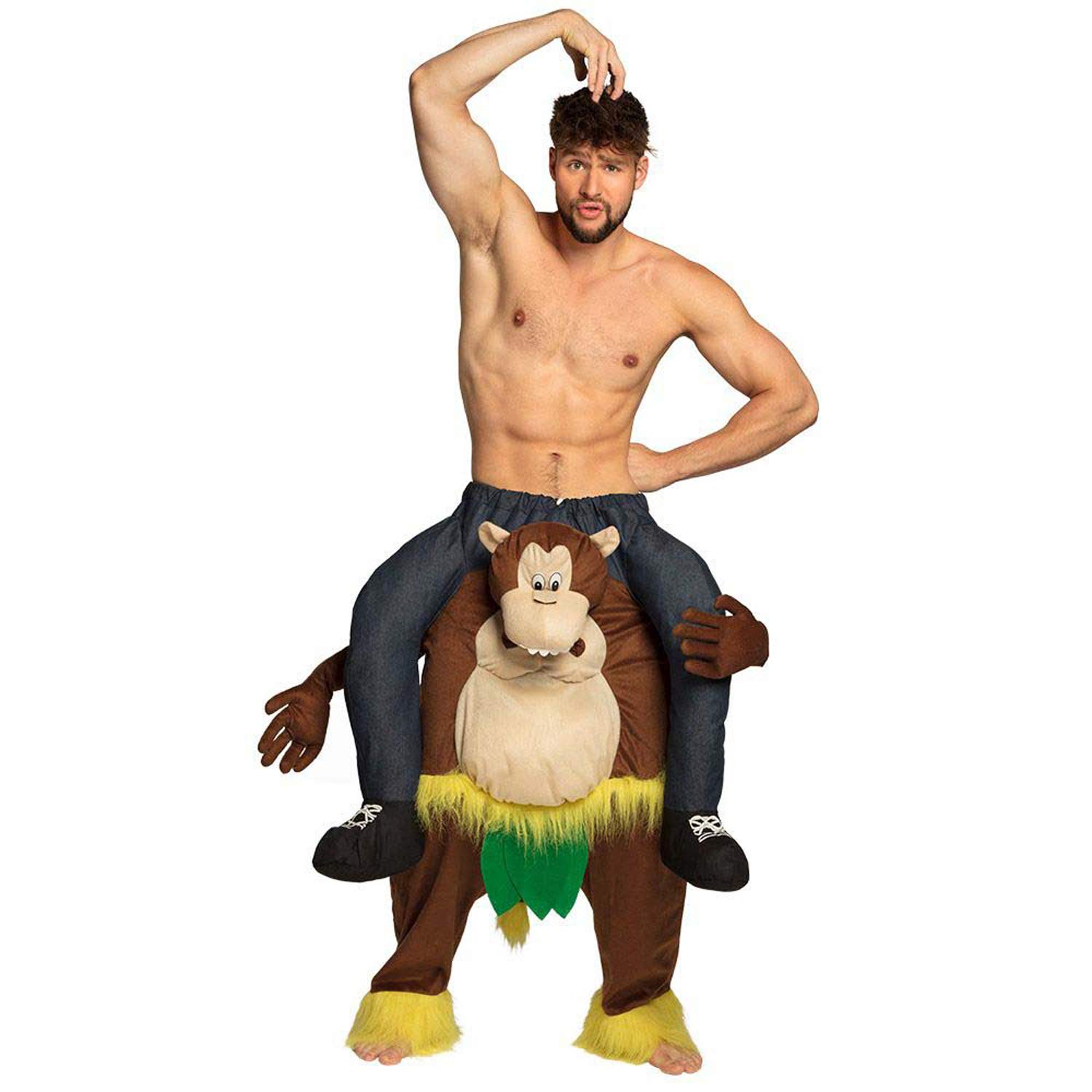 boland-funny-monkey-affen-kost-m-einheitsgr-e-braun image 2
