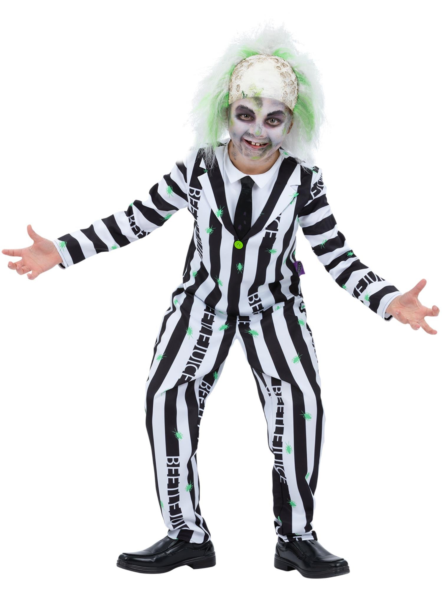smiffys-fever-beetlejuice-kinderkost-m-gestreift image 1