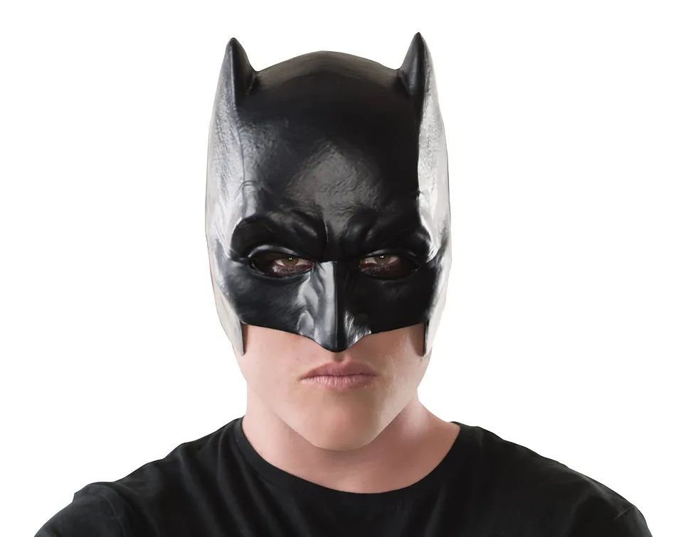 rubie-s-deluxe-batman-maske-erwachsene-einheitsgr-e-schwarz-32546ns image 1