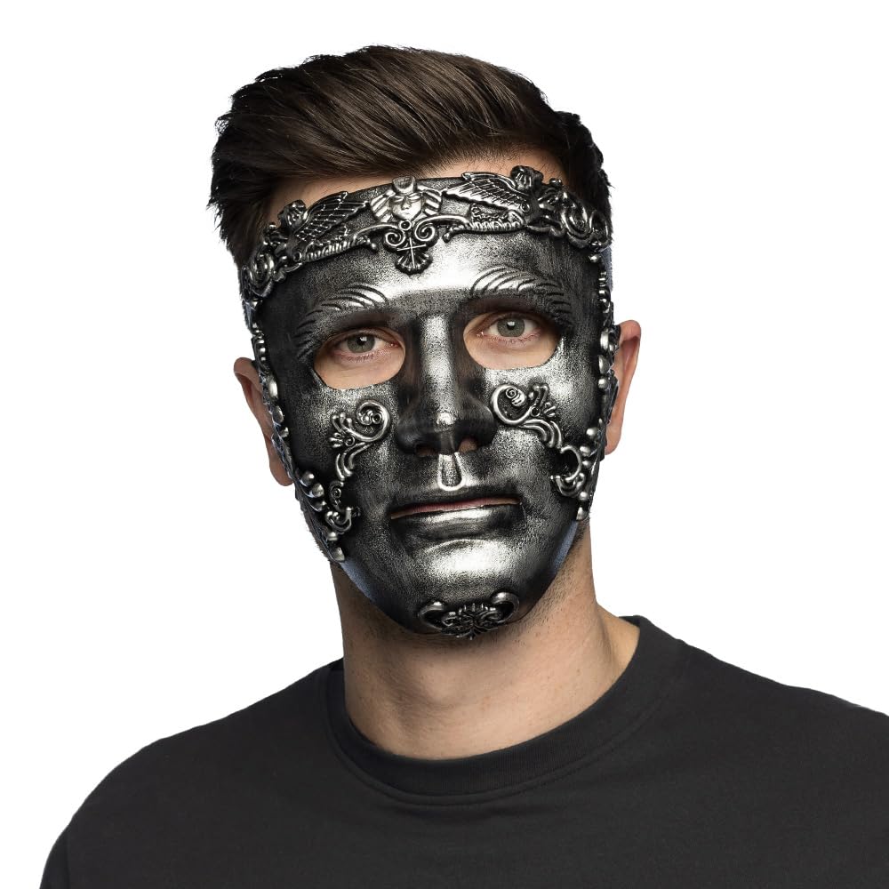 boland-fabius-antike-maske-halbmaske-silber-barock image 1