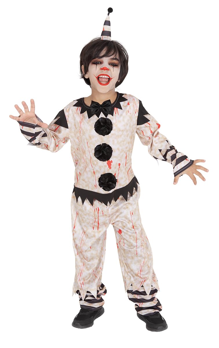 rubie-s-deluxe-poseso-clown-kost-m-kinder-l-11-13-jahre-mit-hut image 3