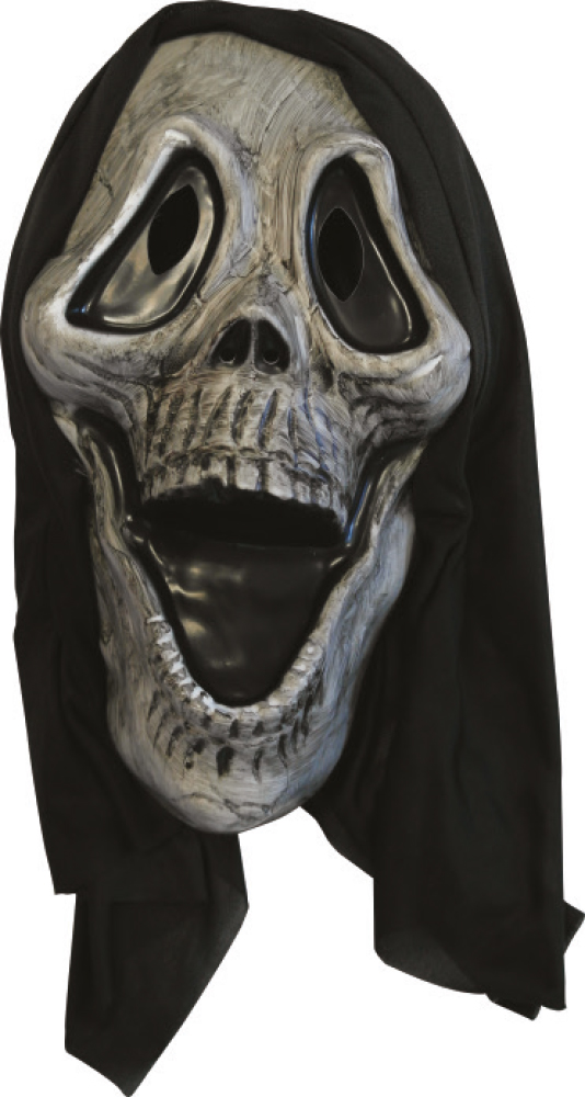 rubies-scrimmy-geist-maske-erwachsene-pvc-kapuze image 1