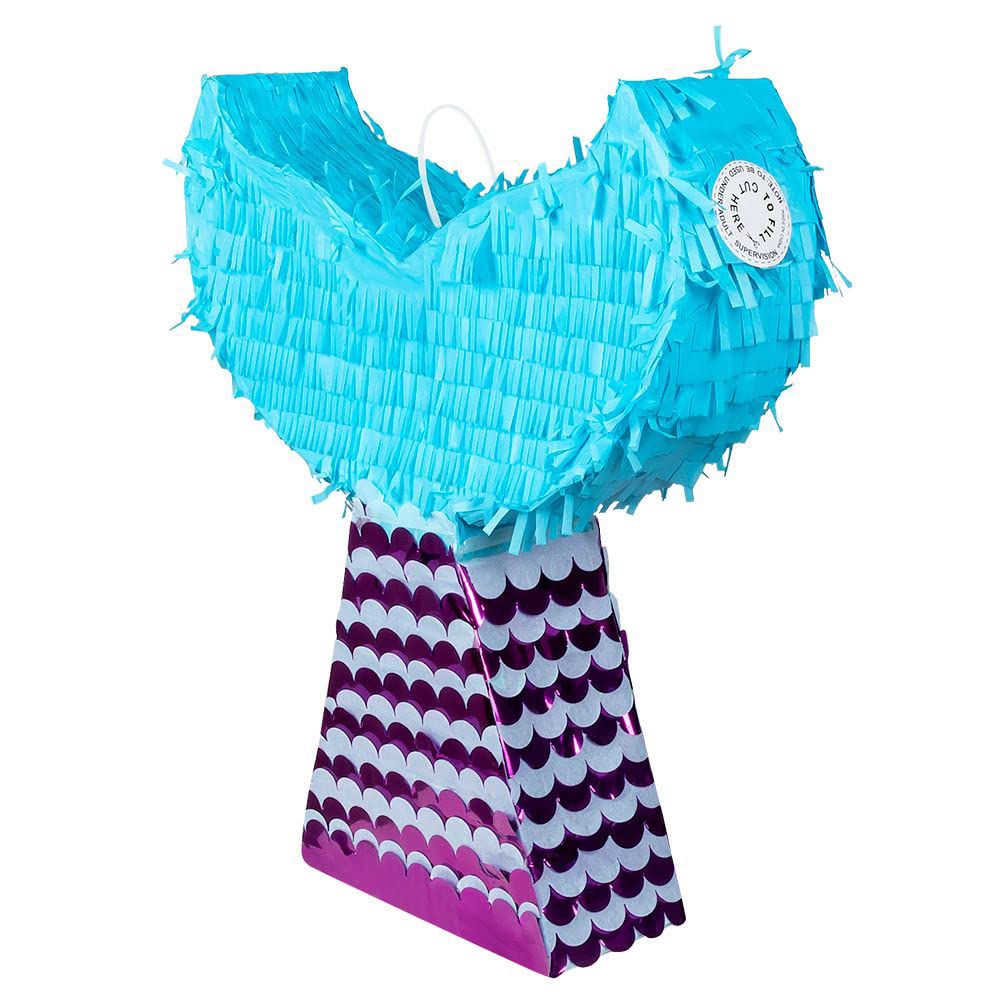 boland-pinata-meerjungfrauenflosse-45-cm-zum-bef-llen-geburtstag image 2