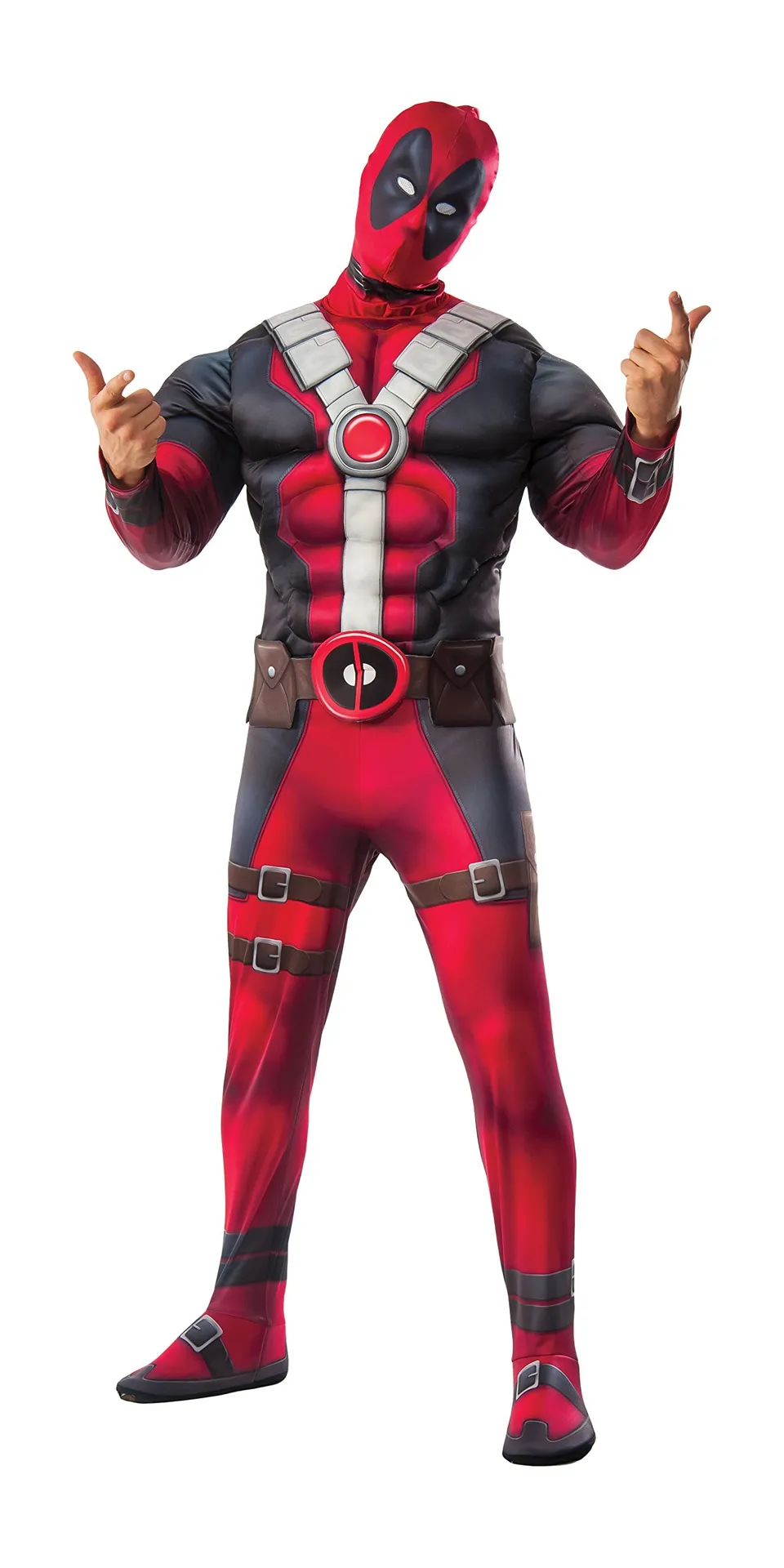 rubie-s-deluxe-deadpool-muscle-herrenkost-m-xs-maske image 1