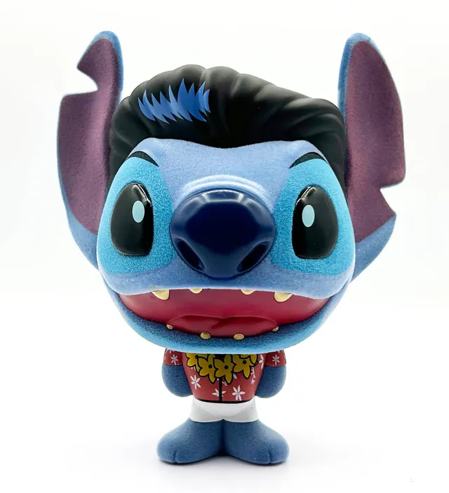 rubies-bhunny-stitch-x-elvis-hawaii-figurine image 1