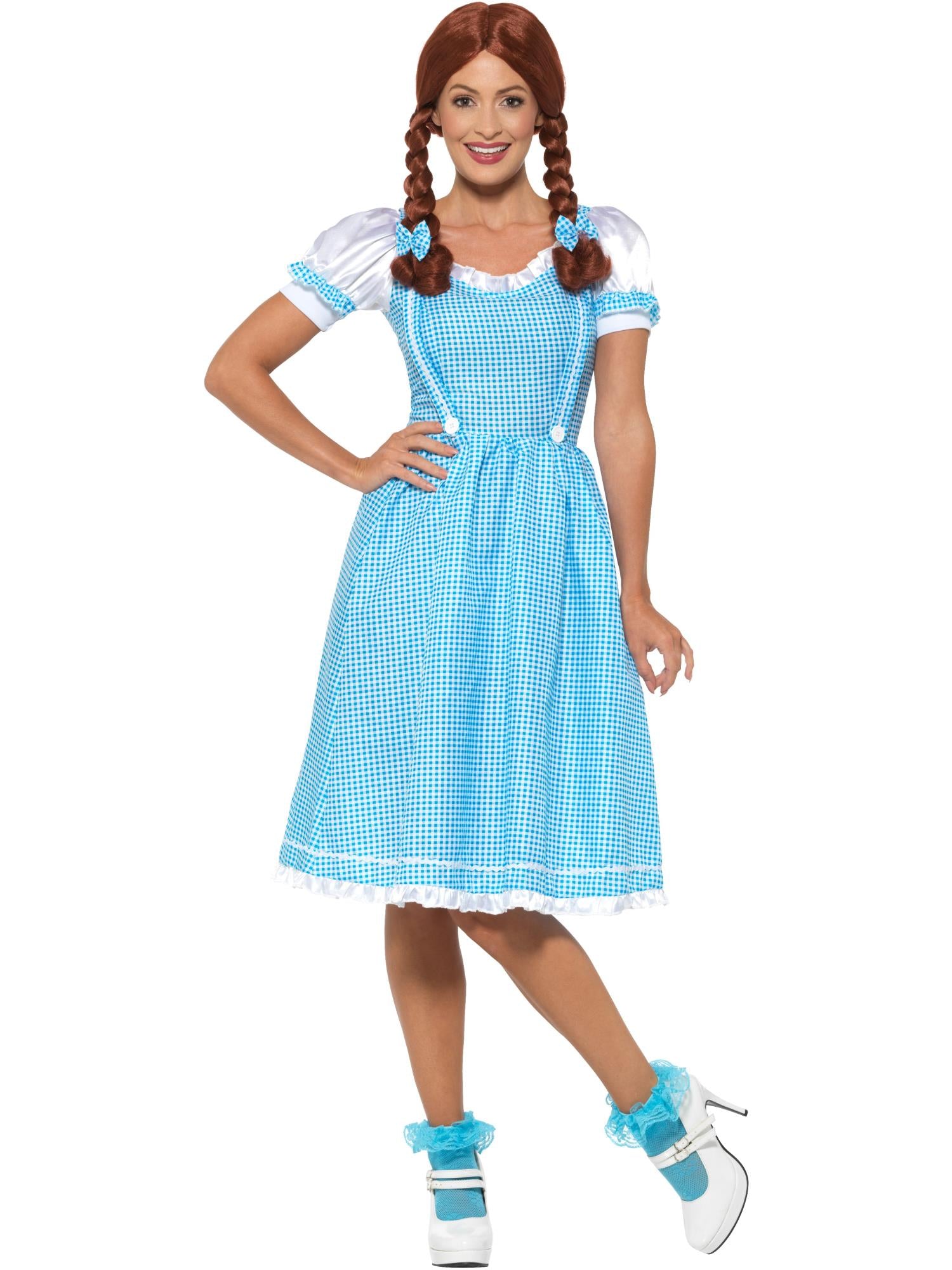 smiffys-fever-kansas-country-girl-kost-m-damen-blau-s image 1