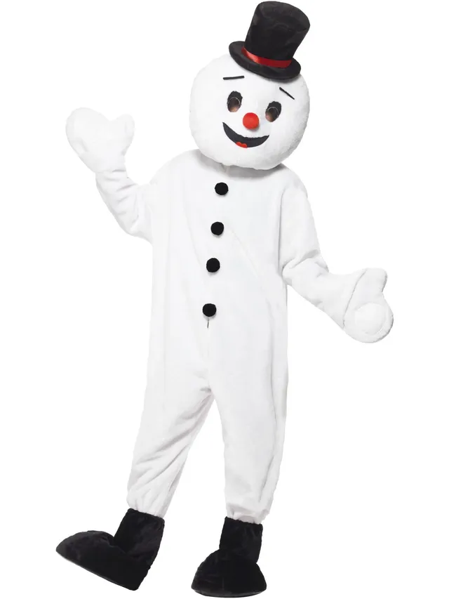 smiffys-fever-snowman-maskottchen-kost-m-wei image 1