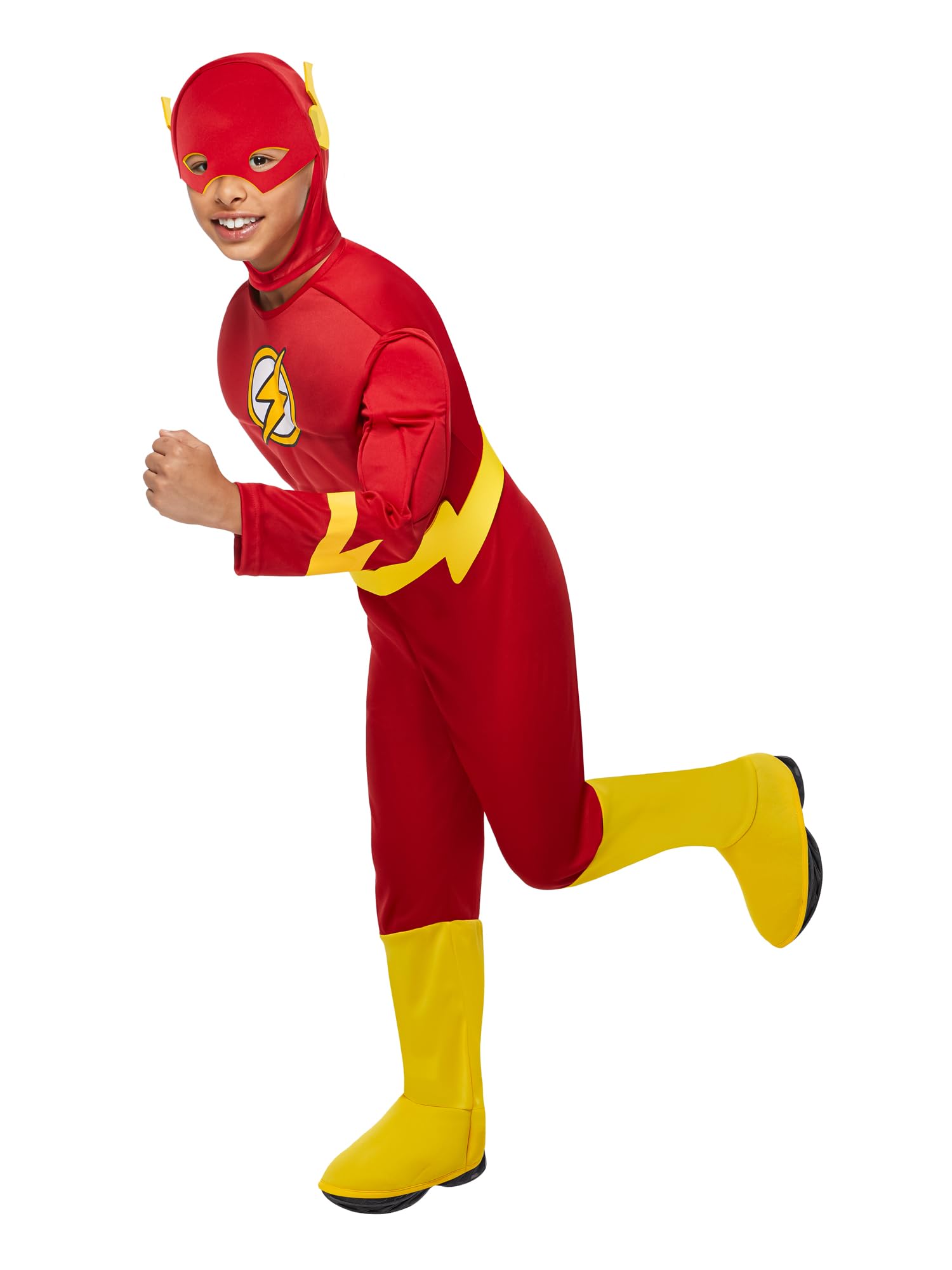 rubie-s-deluxe-the-flash-kinderkost-m-rot-mit-maske image 1