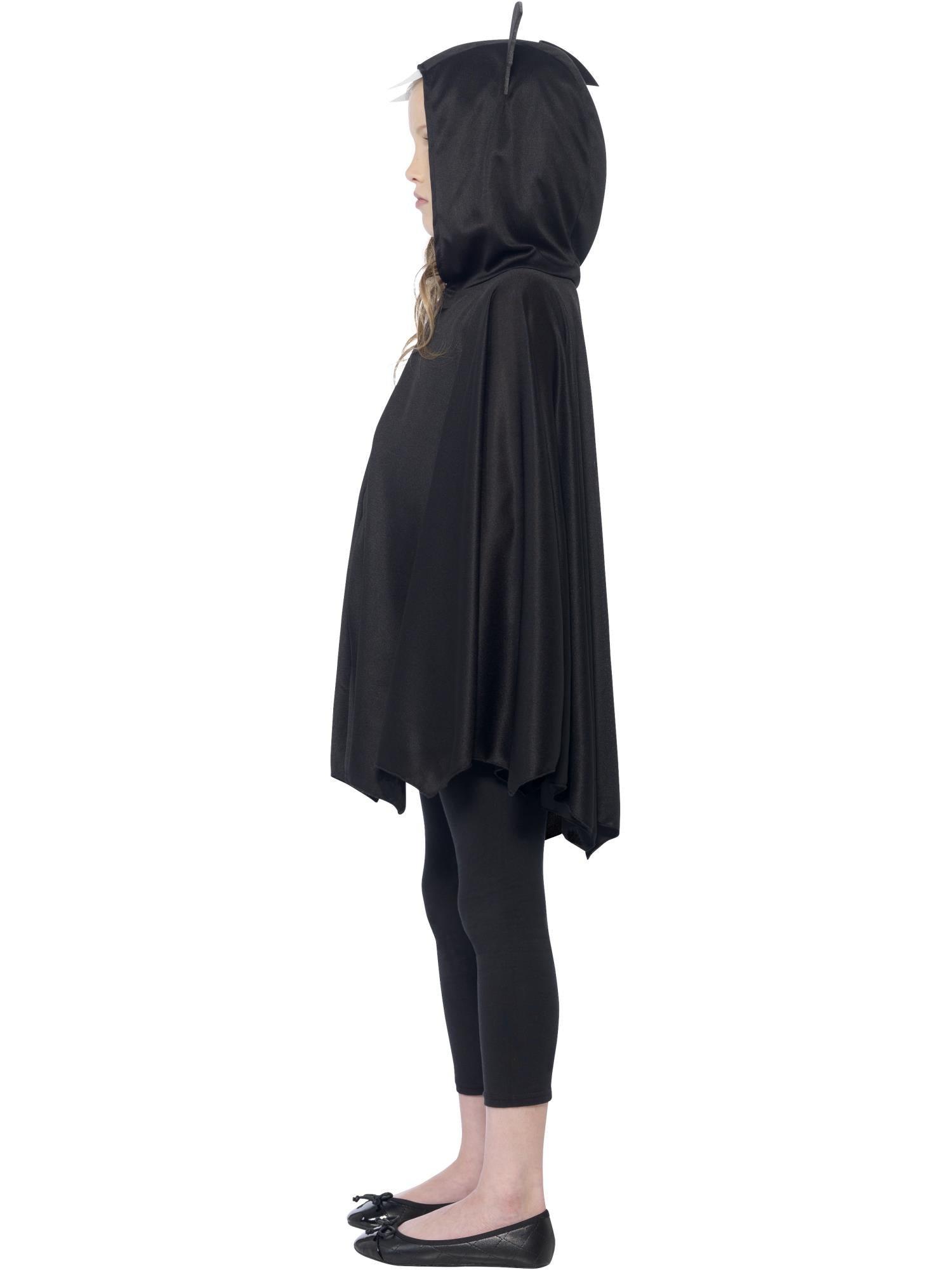 smiffys-fever-fledermaus-cape-schwarz-kinder-m-l image 5
