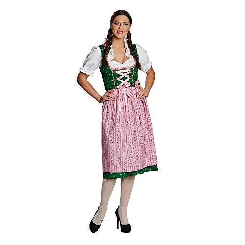 rubie-s-deluxe-dirndl-klassisch-mit-sch-rze-gr-40-damen image 1