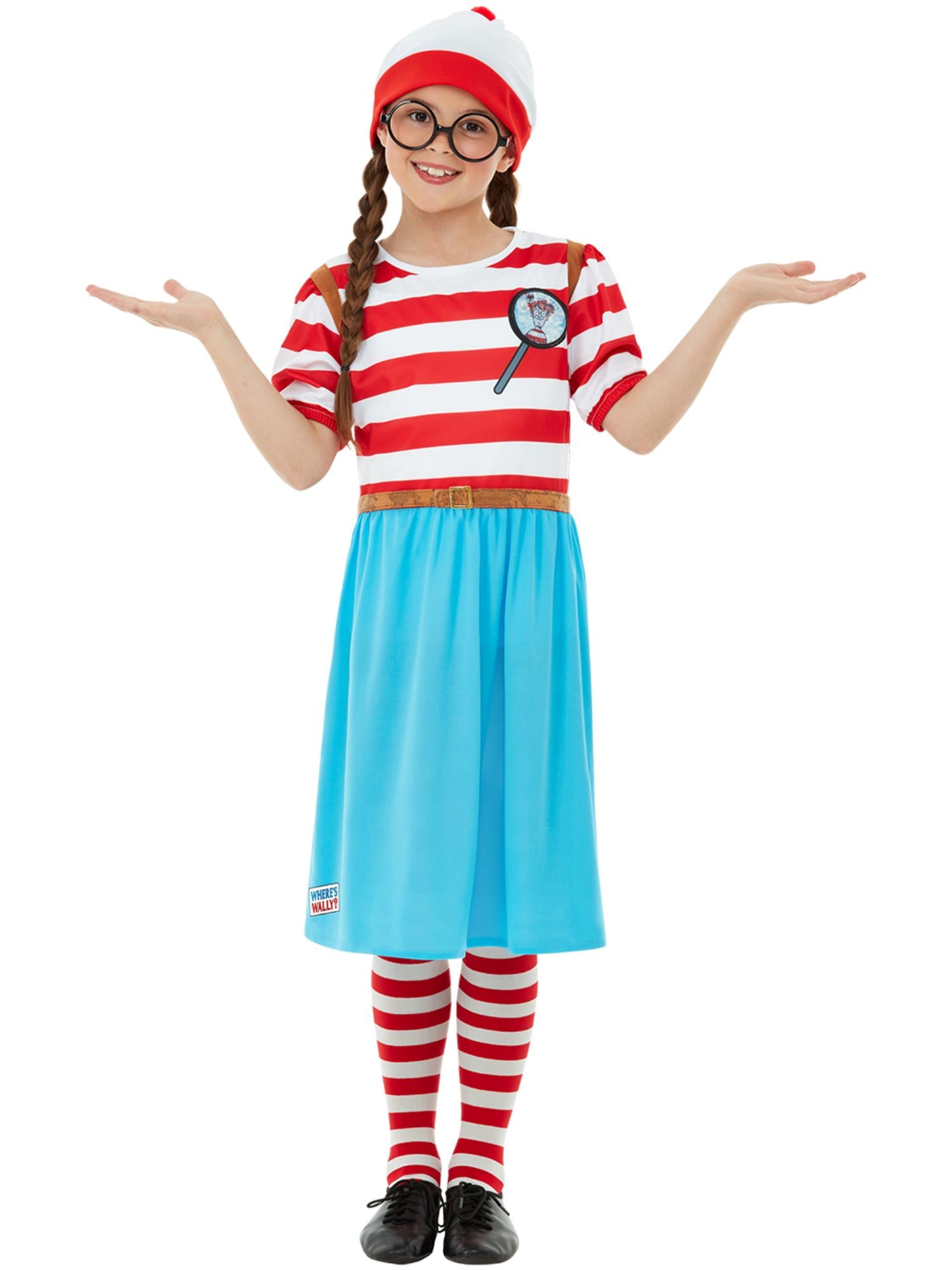 smiffys-fever-wenda-deluxe-m-dchenkost-m-rot-wei image 1