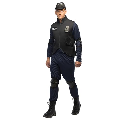 boland-swat-agent-kost-m-herren-8-teilig-polizei-xl image 5