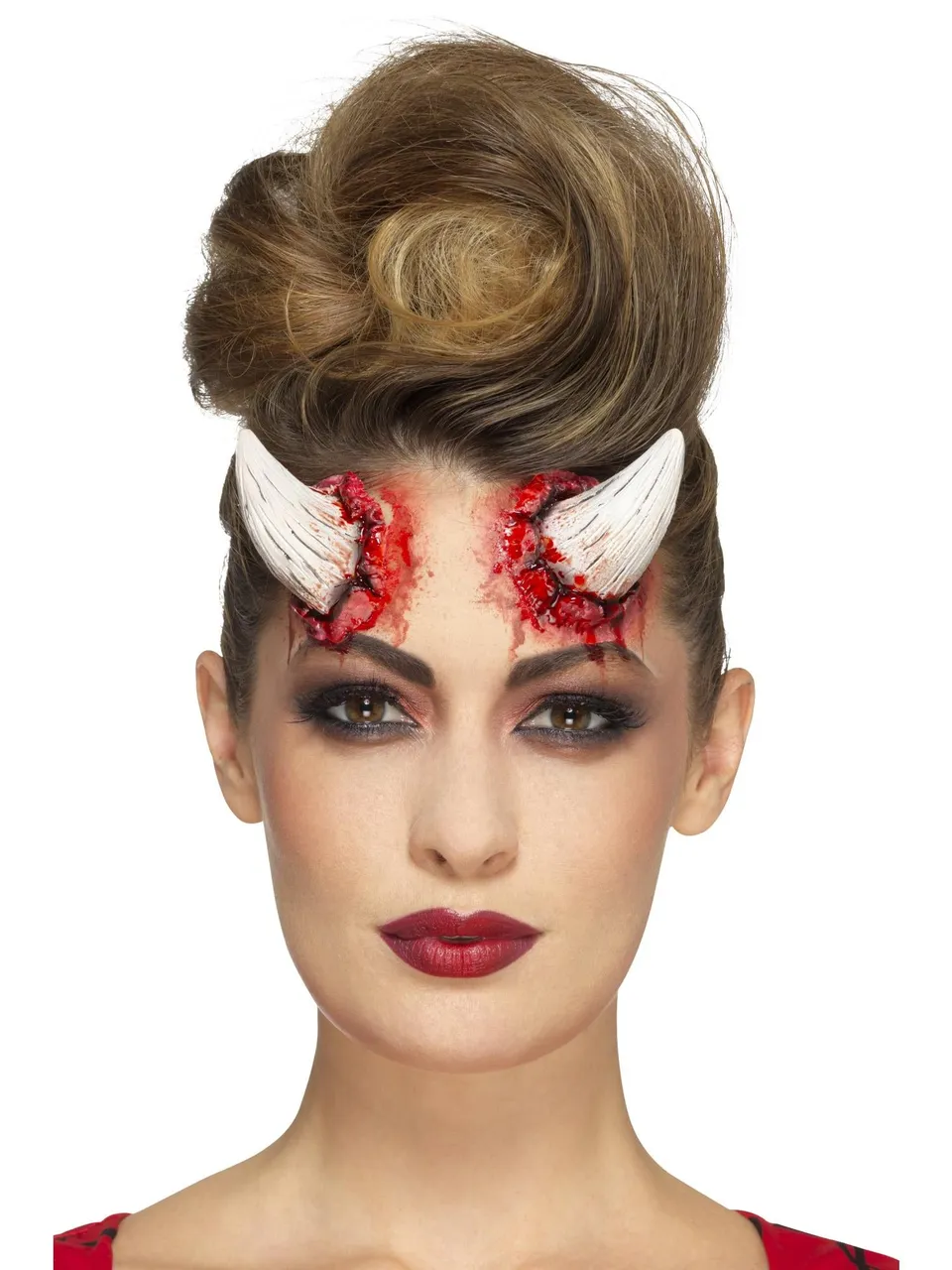 smiffys-makeup-fx-latex-teufelsh-rner-prosthetic-wei-rot image 1