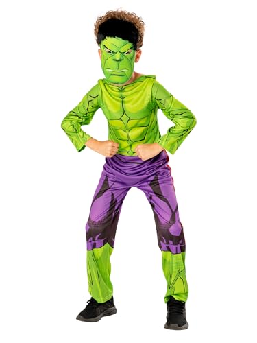 rubie-s-deluxe-marvel-hulk-kinderkost-m-3-4-jahre-gr-n image 2