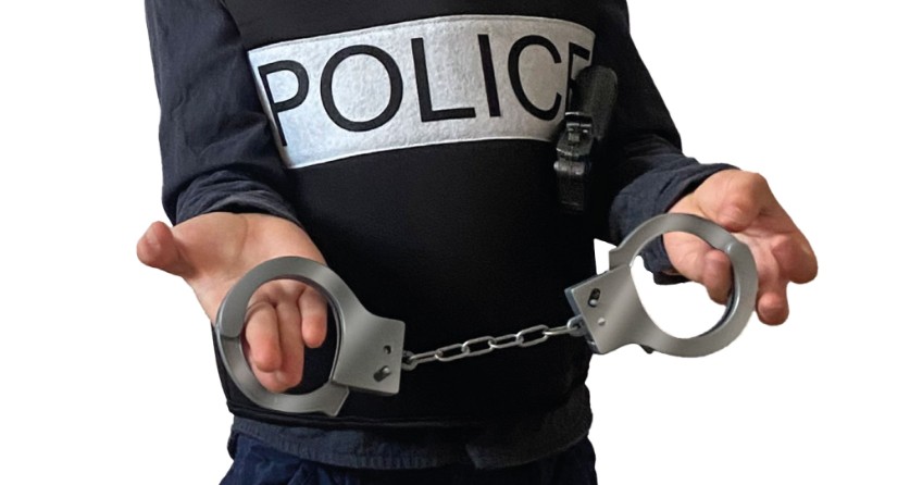 rubies-police-role-play-polizeikost-m-set-5-teilig-hut image 3