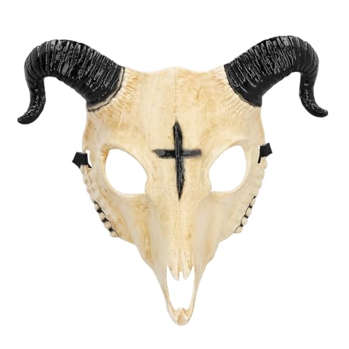 boland-97611-halbmaske-d-mon-totenkopf-mit-h-rnern image 6